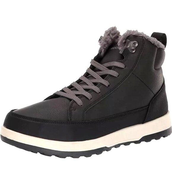 Weatherproof 10  Winter Boots Mens Logjam Shearling Lace-up Outdoor Snow Shoes main image 4